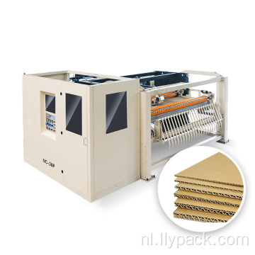 220 M / Min Gegolfd Papier Board Snijmachine